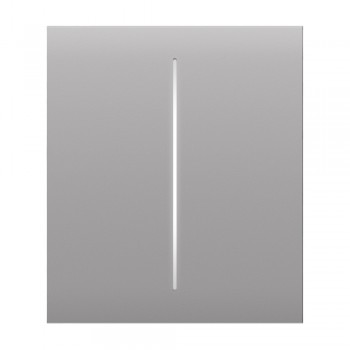 Кнопка Ajax CenterButton (2-gang) fog для двухклавишного выключателя