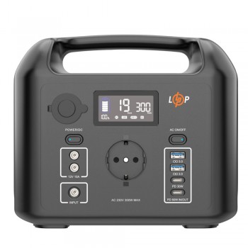 Многофункциональная портативная зарядная станция Logicpower LP CHARGER 300 (300W, 320Wh)