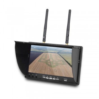 Монитор FPV LCD 7 дюймов со встроенным приемником 5.8 GHz для квадрокоптера