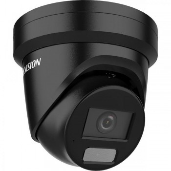 IP-видеокамера 4 Мп Hikvision DS-2CD2347G2H-LIU(eF) (2.8мм) BLACK с двойной подсветкой для системы видеонаблюдения