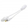 Passive PoE переходник IP+DC - Extender over UTP, Waterproof (влагозащищённый)