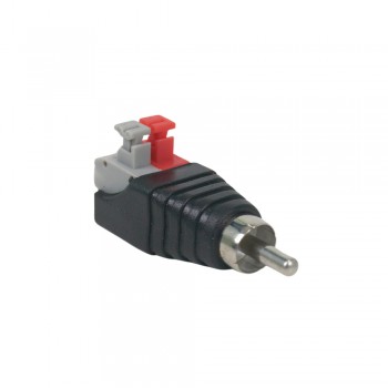 Разъем RCA под зажим A (male, папа)