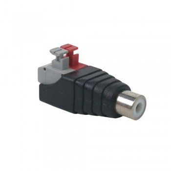 Разъем RCA под зажим A (female, мама)