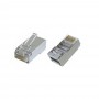 Конектор RJ45 екранований FTP 8P8C 50 mkm кат. 5E, 100 шт. Hypernet P88S-C5E