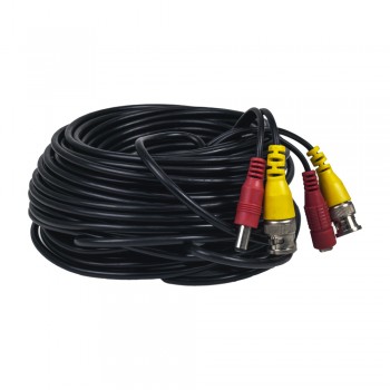 Кабель BNC-рower cable A 20 м (BNC+DC/BNC+DC) для передачи видеосигнала и питания