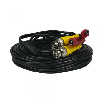 Кабель BNC-рower cable D 18 м (BNC+DC/BNC+DC) для передачи видеосигнала и питания
