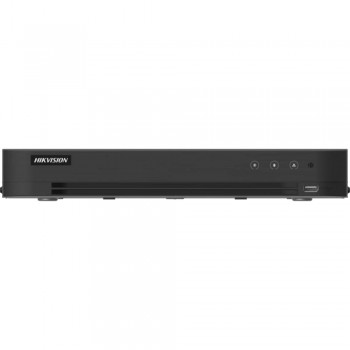 HD-TVI відеореєстратор 16-канальний Hikvision iDS-7216HQHI-M1/XT з аналітикою виявлення руху, перетину лінії та вторгнення
