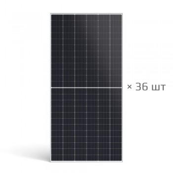 Сонячна панель JA Solar JAM72D40-600/LB  (палета 36 шт)