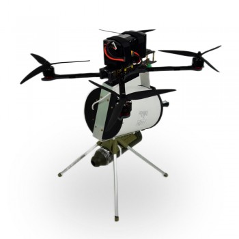 FPV Дрон 10 дюймів «Амага 10-О15» на оптоволокні 20 км, з денною камерою, кодифіковано