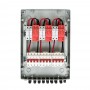 Сонячний PV щит захисту розподільна коробка LQX3/3DC1000VB1-3232-PP, DC 1000В 3 входи 3 виходи, з блискавкозахистом для сонячних панелей