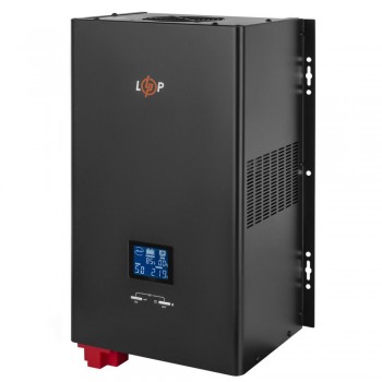 Джерело безперебійного живлення Logicpower LPE-W-PSW-3600VA+ 24V (2500Вт) 1-40A з правильною синусоїдою
