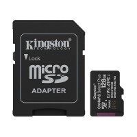 Карта пам'яті microSDXC Kingston 128GB Canvas Select Plus Class 10 UHS-I + SD-адаптер (SDCS3/128GB)