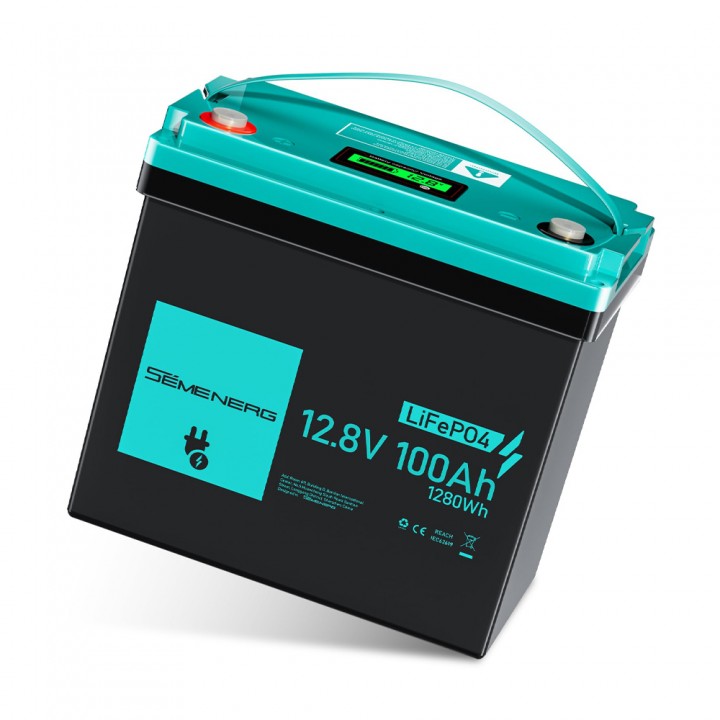 Акумуляторна батарея SEMENERG LiFePO4 12.8V 100Ah