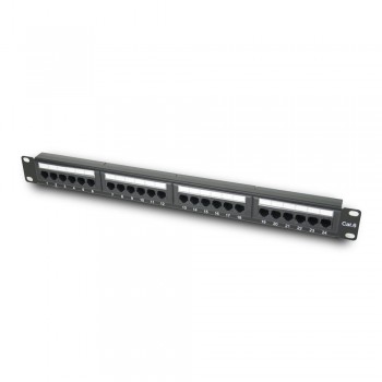 Патч-панель AXON LINK ALPP24-C6-RJ45-1U Cat 6, 24*RJ45 1U