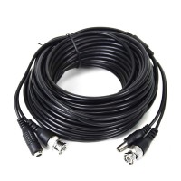Кабель BNC-рower cable A 15 м (BNC+DC/BNC+DC) для передавання відеосигналу та живлення