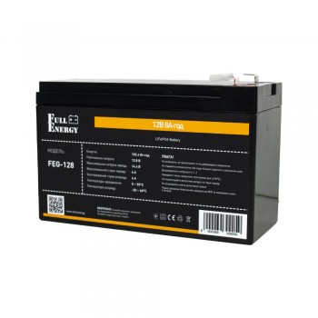 Акумулятор LiFePO4 12.8В 8А·год 102 Вт·год Full Energy FEG-128 для ДБЖ
