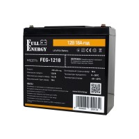 Акумулятор LiFePO4 12.8В 18А·год 230 Вт·год Full Energy FEG-1218 для ДБЖ