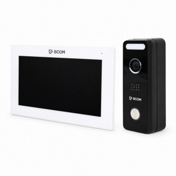 Комплект відеодомофона BCOM BD-870 IP/T White Kit