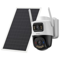 IP відеокамера 5 Мп + 5 Мп IMOU IPC-SA70F-10M0T2-EU/FSP008 (AOV PT Dual Kit) (3.6 мм) Wi-Fi та 4G із сонячною панеллю та вбудованим акумулятором