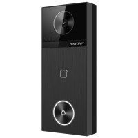 IP-відеопанель 4 Мп з Wi-Fi Hikvision DS-KV6114-WBE1 для IP-домофонів