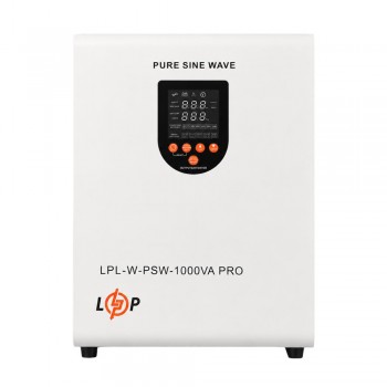 Джерело безперебійного живлення LogicPower LPL-W-PSW-1000VA PRO (700 Вт) 12 В з правильною синусоїдою