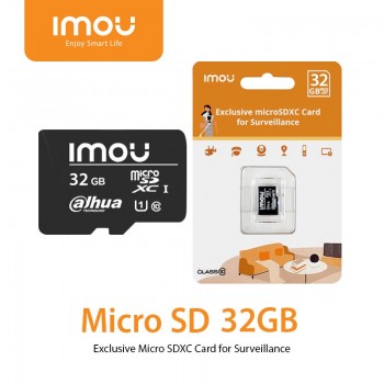 Эксклюзивная Карта памяти MicroSD на 32 Гб IMOU ST2-32-S1
