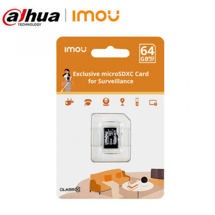 Карта памяти MicroSD на 64 Гб IMOU ST2-64-S1