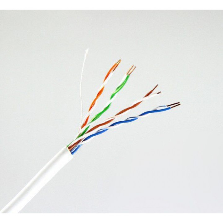 Медная внутренняя витая пара Merlion UTP 4*2*0.5-CU кат.5е , бухта 305м