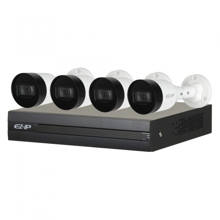 EZIP-KIT/NVR1B04HC-4P/E/4-B1B20 Комплект видеонаблюдения Dahua
