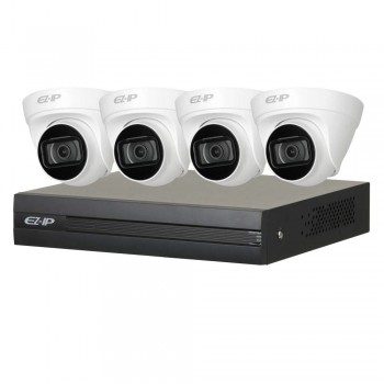 EZIP-KIT/NVR1B04HC-4P/E/4-T1B20 Комплект видеонаблюдения Dahua