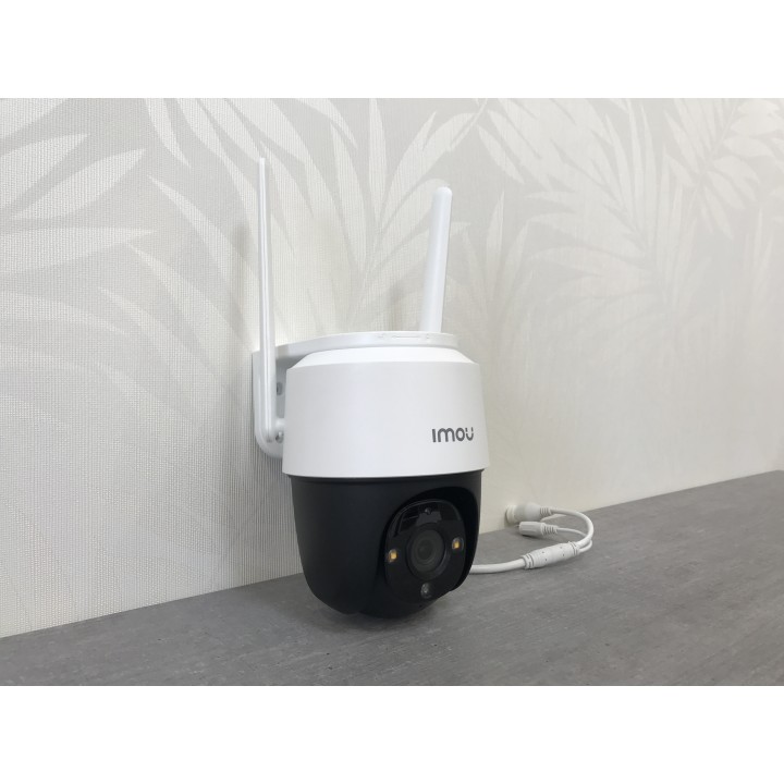  3G 4G GSM Комплект поворотной  PTZ 4Мп IMOU Cruiser ( IPC-S42FP(-D) ) IP Камера c Wi-Fi + слежение с сиреной, динамиком, микрофоном для дачи дома офиса, склада...