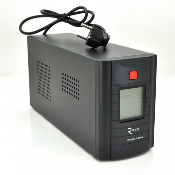 ИБП Ritar RTM800 (480W) Proxima-D, LCD, AVR, 2st, 2xSCHUKO socket, 1x12V9Ah