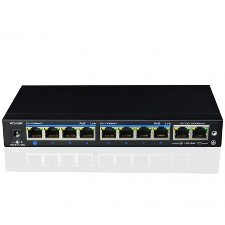 Неуправляемый коммутатор POE UTP3-SW08-TP120-A1 с 8 портами POE 100Mbps 