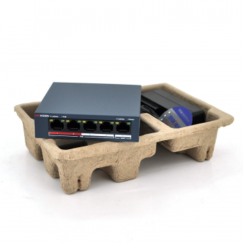 Коммутатор POE HV 48V 3E0105P-E / M 4 портов POE + 1 порт Ethernet (Uplink ) 10/100 Мбит/сек, БП 48В