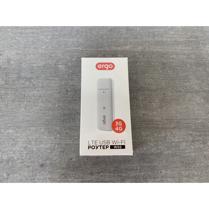 USB 3G/4G Модем Ergo W02-CRC9 USB Wi-Fi для видеонаблюдения и интернета
