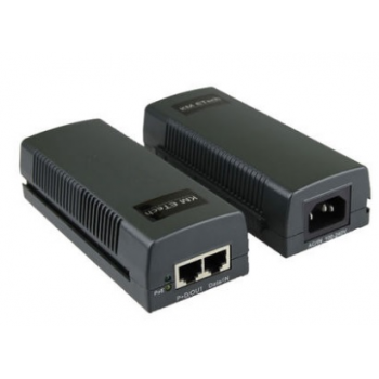 POE инжектор KM-tech 802.3at (30Вт) с портами Ethernet 10/100/1000Мбит/с